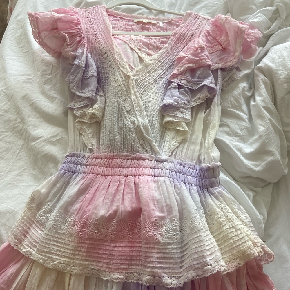 LoveShackFancy Gwen Mini Dress